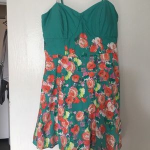 Spring spaghetti strap dress